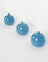 Vintage blue sugar bowl