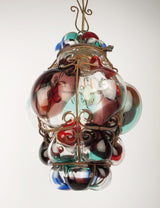 Colourful Venetian pendant