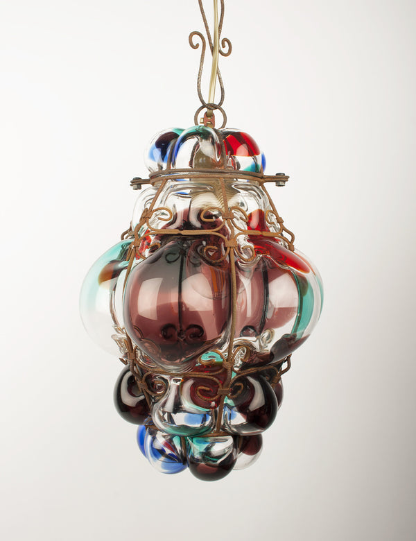 vintage venetian coloured suspension