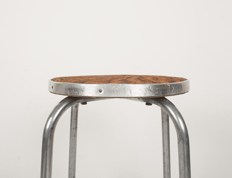 Upholstered vintage stools