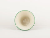 Vase vintage à cannelures