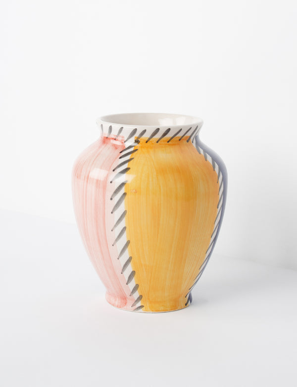 Vase vintage multicolore