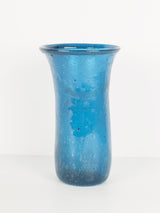 Vase vintage syrien bleu azur