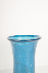 Vase vintage syrien bleu azur