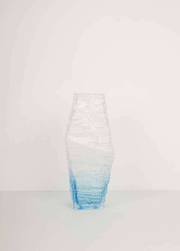 Vintage frosted vase Peill & Putzler
